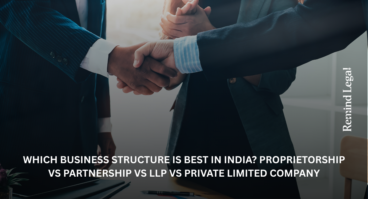 Which Business Structure is Best in India